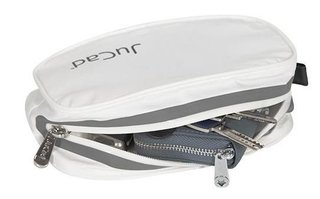 JuCad torebka podróżna, biała/waterproof nylon