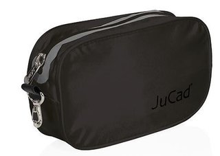 JuCad torebka podróżna, czarna/waterproof nylon