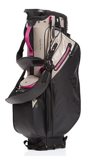 JuCad Bag 3in1 Pro Dry cart bag, czarno/szaro/różowy