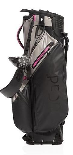 JuCad Bag 3in1 Pro Dry cart bag, czarno/szaro/różowy
