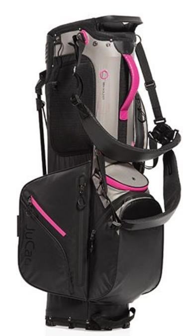 JuCad Bag 3in1 Pro Dry cart bag, czarno/szaro/różowy