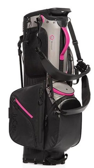 JuCad Bag 3in1 Pro Dry cart bag, czarno/szaro/różowy