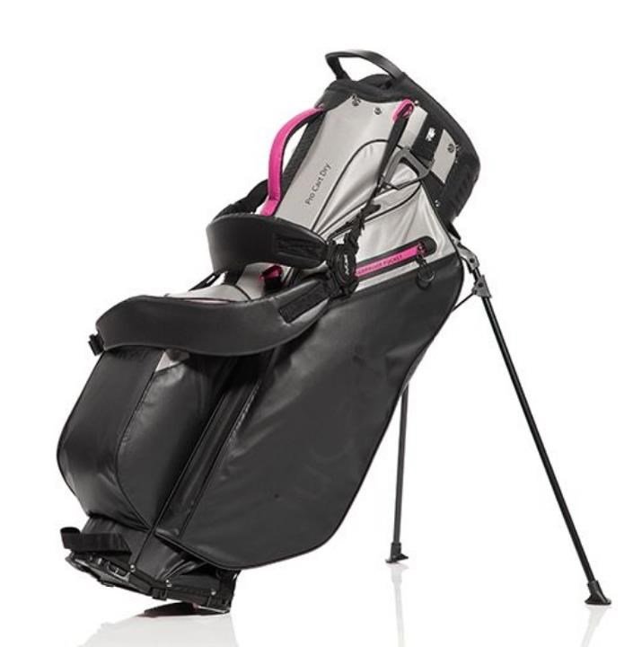JuCad Bag 3in1 Pro Dry cart bag, czarno/szaro/różowy