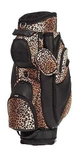 JuCad Style cart bag, czarno/leopard