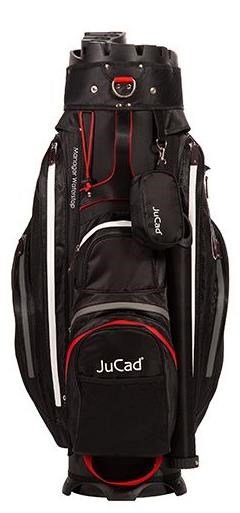 JuCad Manager Waterstop cart bag, czarno/czerwono/szary