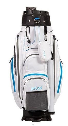 JuCad Manager Waterstop cart bag, biało/szary