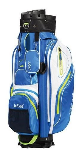 JuCad Manager Waterstop cart bag, niebiesko/biały