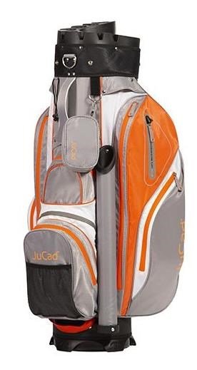 JuCad Manager Waterstop cart bag, szaro/pomarańczowy