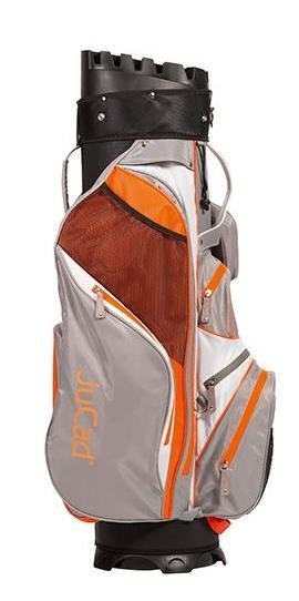 JuCad Manager Waterstop cart bag, szaro/pomarańczowy
