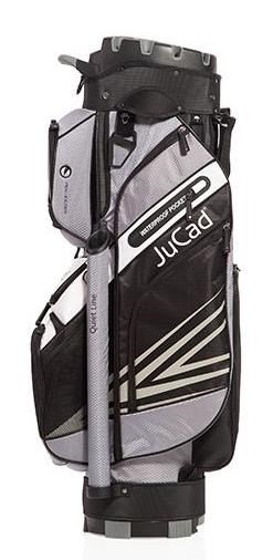 JuCad Quiet Line cart bag, czarno/szaro/biały