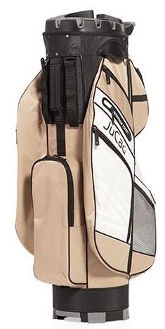 JuCad Quiet Line cart bag, khaki/biały