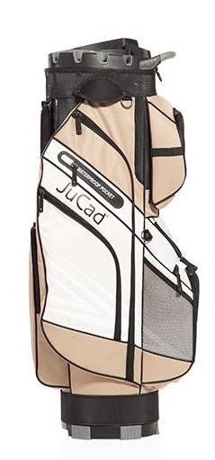 JuCad Quiet Line cart bag, khaki/biały