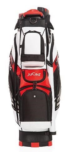 JuCad Quiet Line cart bag, czarno/biało/czerwony