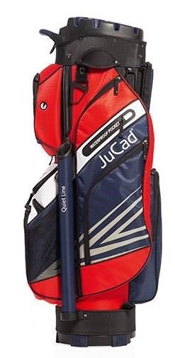 JuCad Quiet Line cart bag, granatowo/czerwono/biały