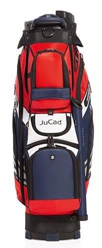 JuCad Quiet Line cart bag, granatowo/czerwono/biały