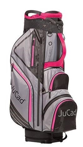 JuCad Sportine cart bag, czarno/szaro/różowy