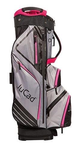 JuCad Sportine cart bag, czarno/szaro/różowy