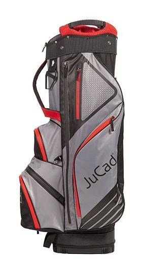 JuCad Sportine cart bag, czarno/szary/czerwony