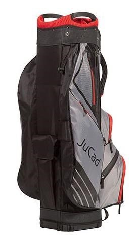 JuCad Sportine cart bag, czarno/szary/czerwony