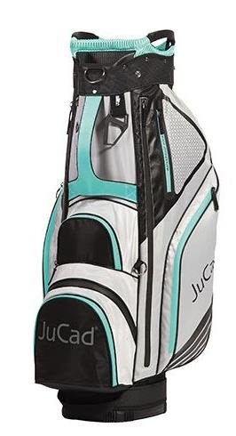 JuCad Sportine cart bag, czarno/szary/turquoise