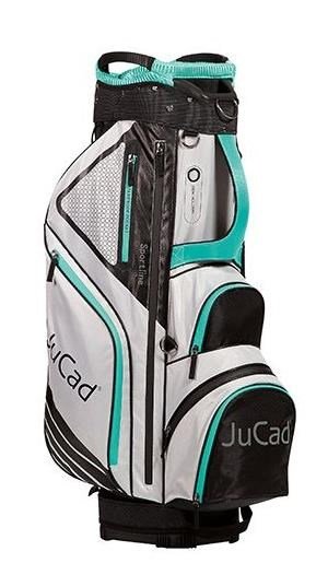 JuCad Sportine cart bag, czarno/szary/turquoise