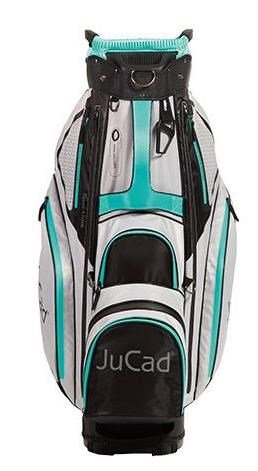 JuCad Sportine cart bag, czarno/szary/turquoise
