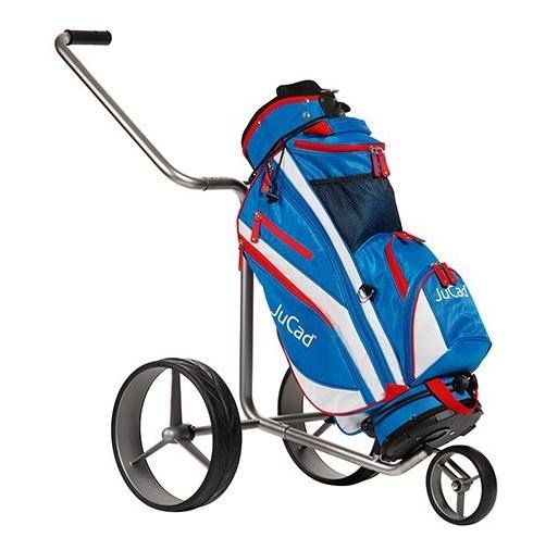 JuCad Functional junior cart bag, niebieski/biały/czerwony
