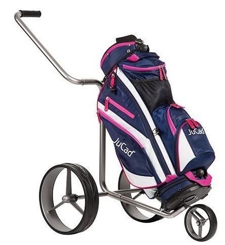 JuCad Junior cart bagdla dzieci, granatowo/biało/różowy