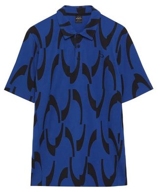 Oakley Tile O męskie polo, electric blue