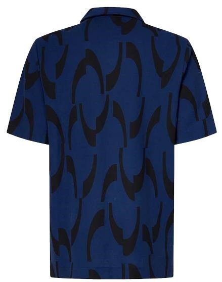 Oakley Tile O męskie polo, electric blue