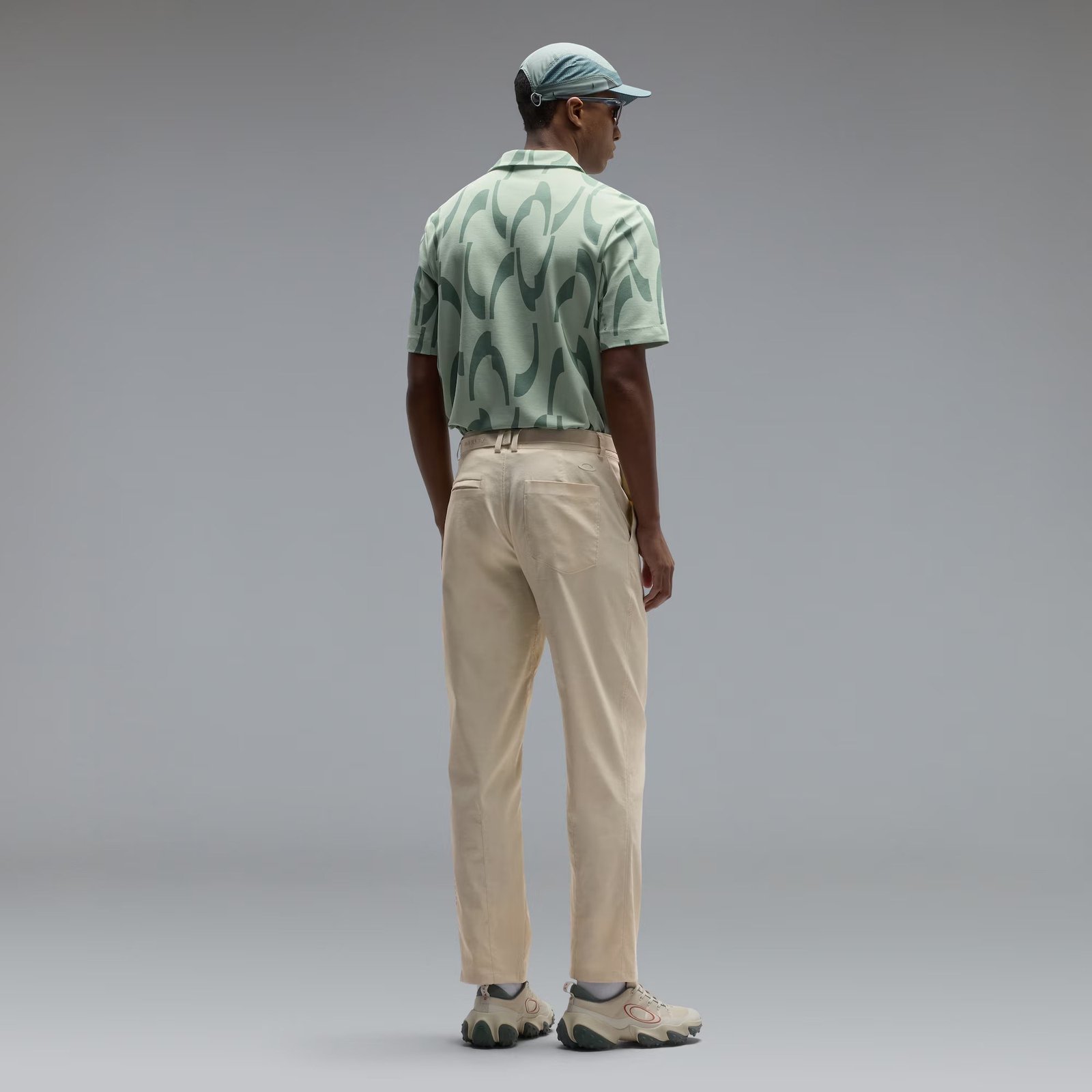 Oakley Tile O męskie polo, faded green