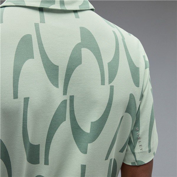 Oakley Tile O męskie polo, faded green