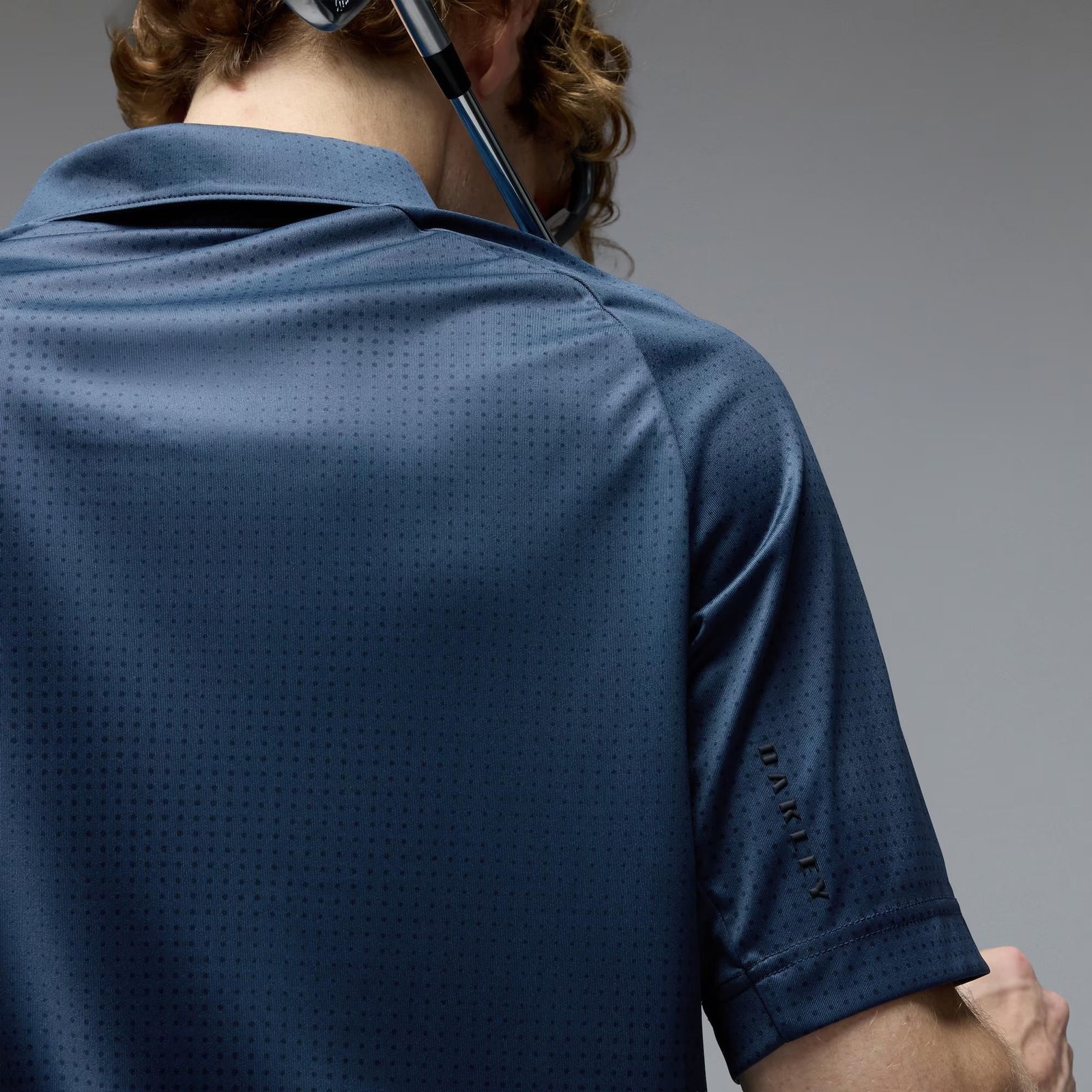 Oakley C1 Overcast męskie polo, abyss