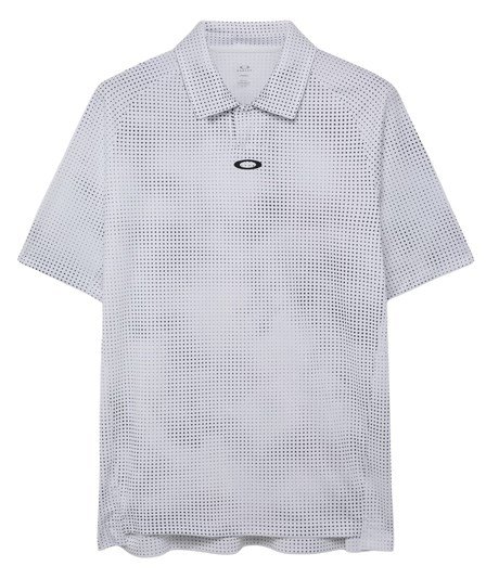 Oakley C1 Overcast męskie polo, białe