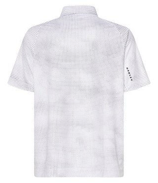 Oakley C1 Overcast męskie polo, białe