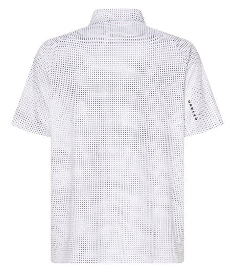 Oakley C1 Overcast męskie polo, białe