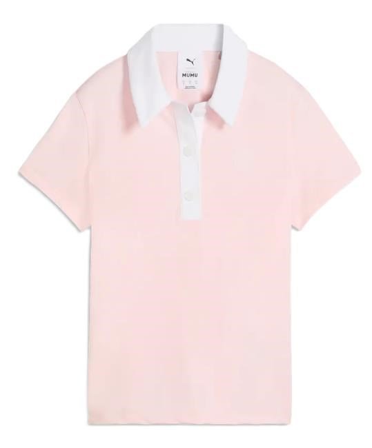Puma X Mumu Crest damskie polo, rose blossom