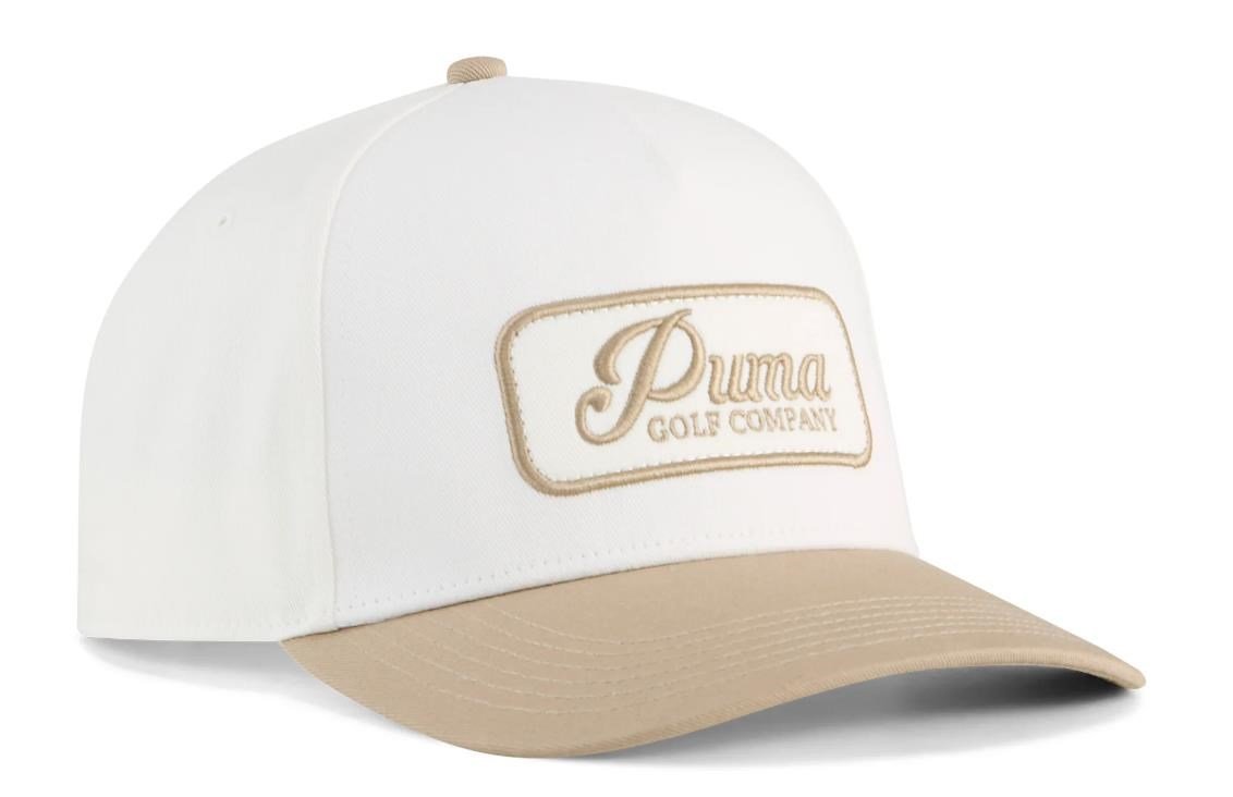 Puma Jupiter męska czapka z daszkiem, warm white/ice coffee