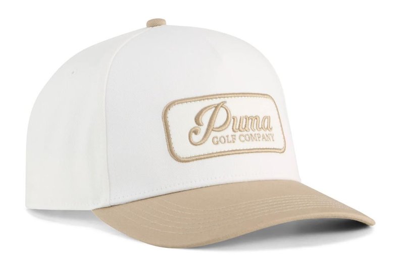 Puma Jupiter męska czapka z daszkiem, warm white/ice coffee