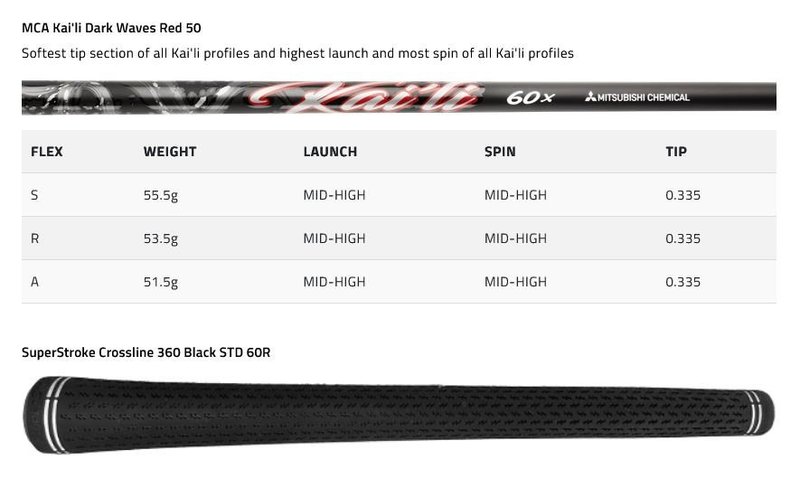 Cobra OPTM MAX męski fairway wood