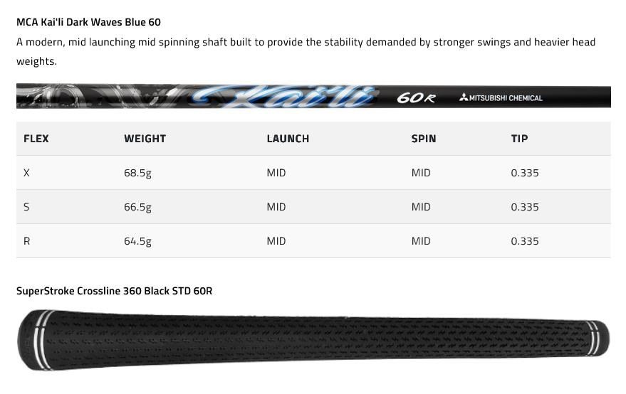 Cobra OPTM X męski fairway wood