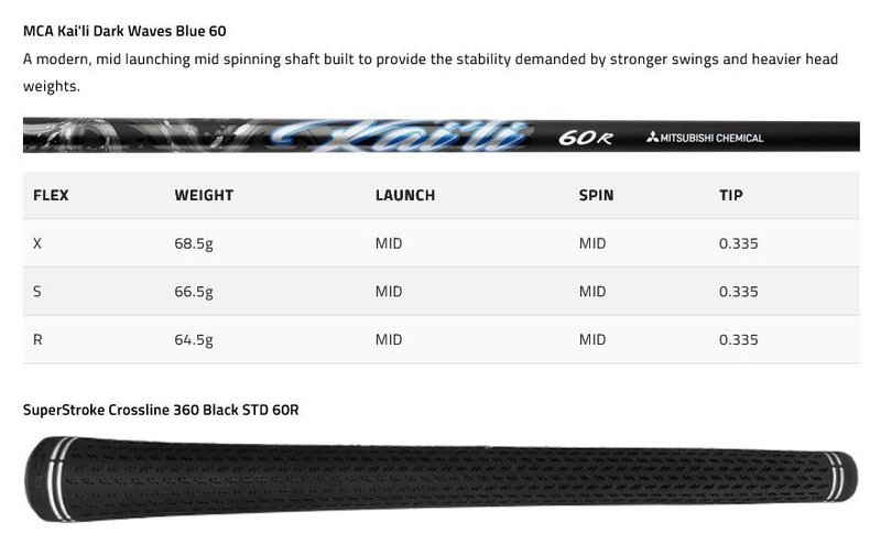 Cobra OPTM X męski fairway wood