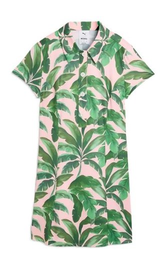 Puma X Mumu Palm sukienka golfowa, rose blossom/opal green