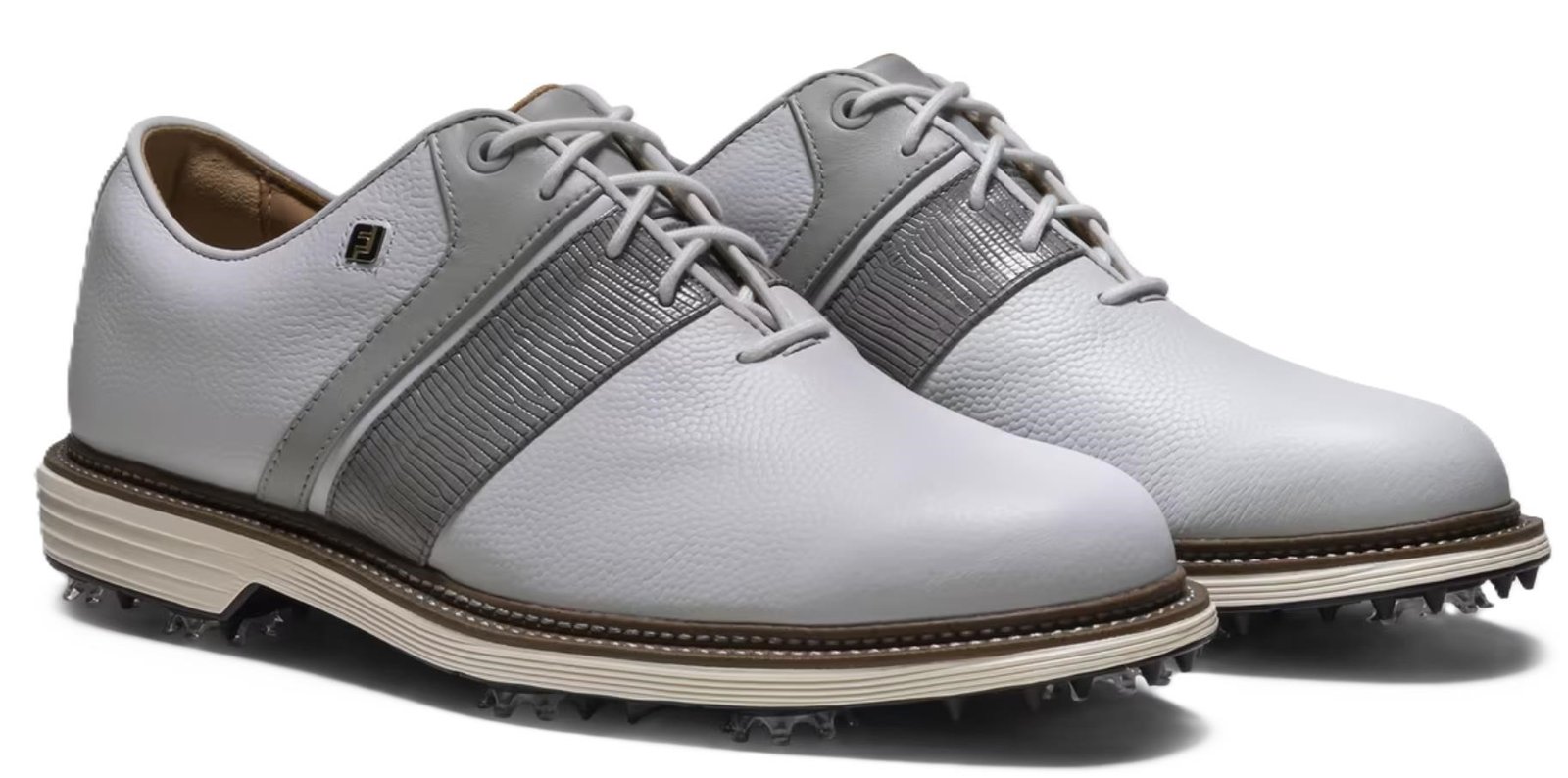 FootJoy Premiere Series Packard męskie buty golfowe, biało/szare