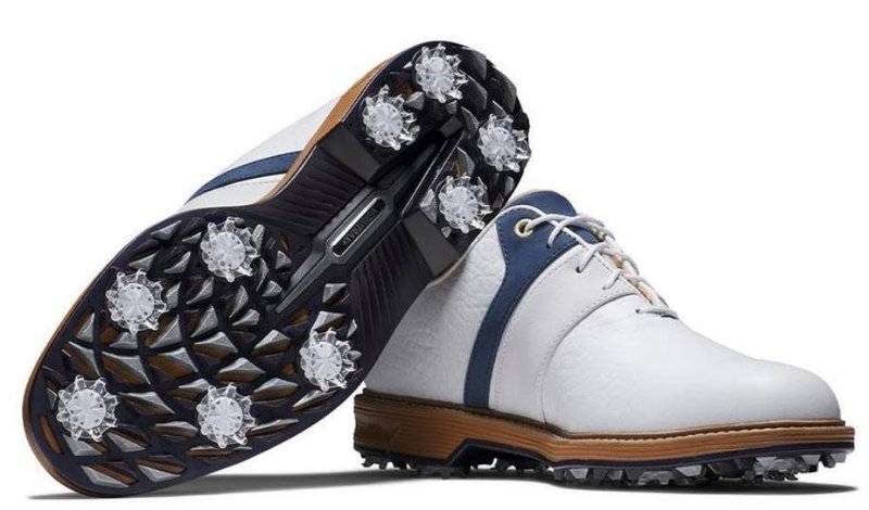 FootJoy Premiere Series Packard męskie buty golfowe, biało/granatowe