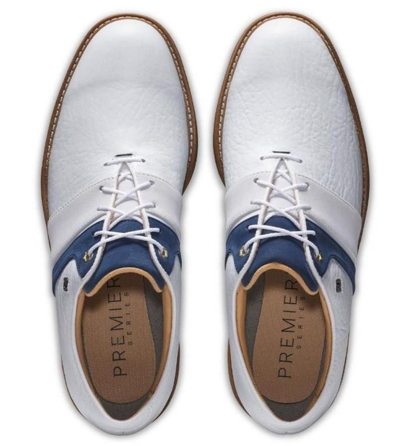 FootJoy Premiere Series Packard męskie buty golfowe, biało/granatowe