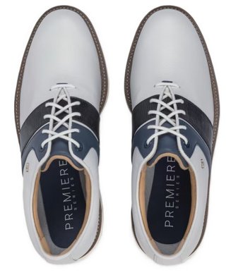 FootJoy Premiere Series Packard męskie buty golfowe, biało/granatowe