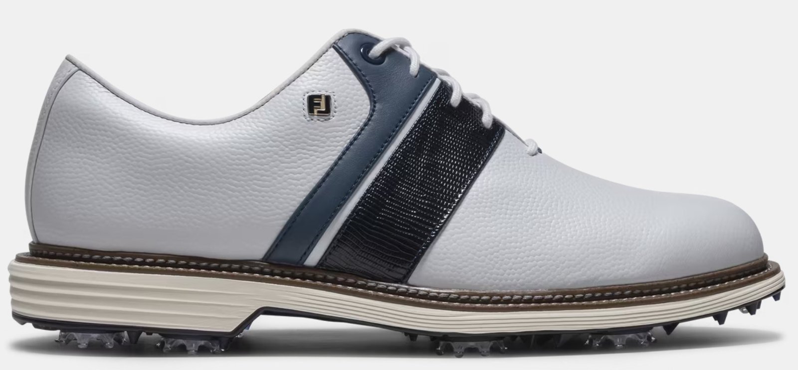 FootJoy Premiere Series Packard męskie buty golfowe, biało/granatowe