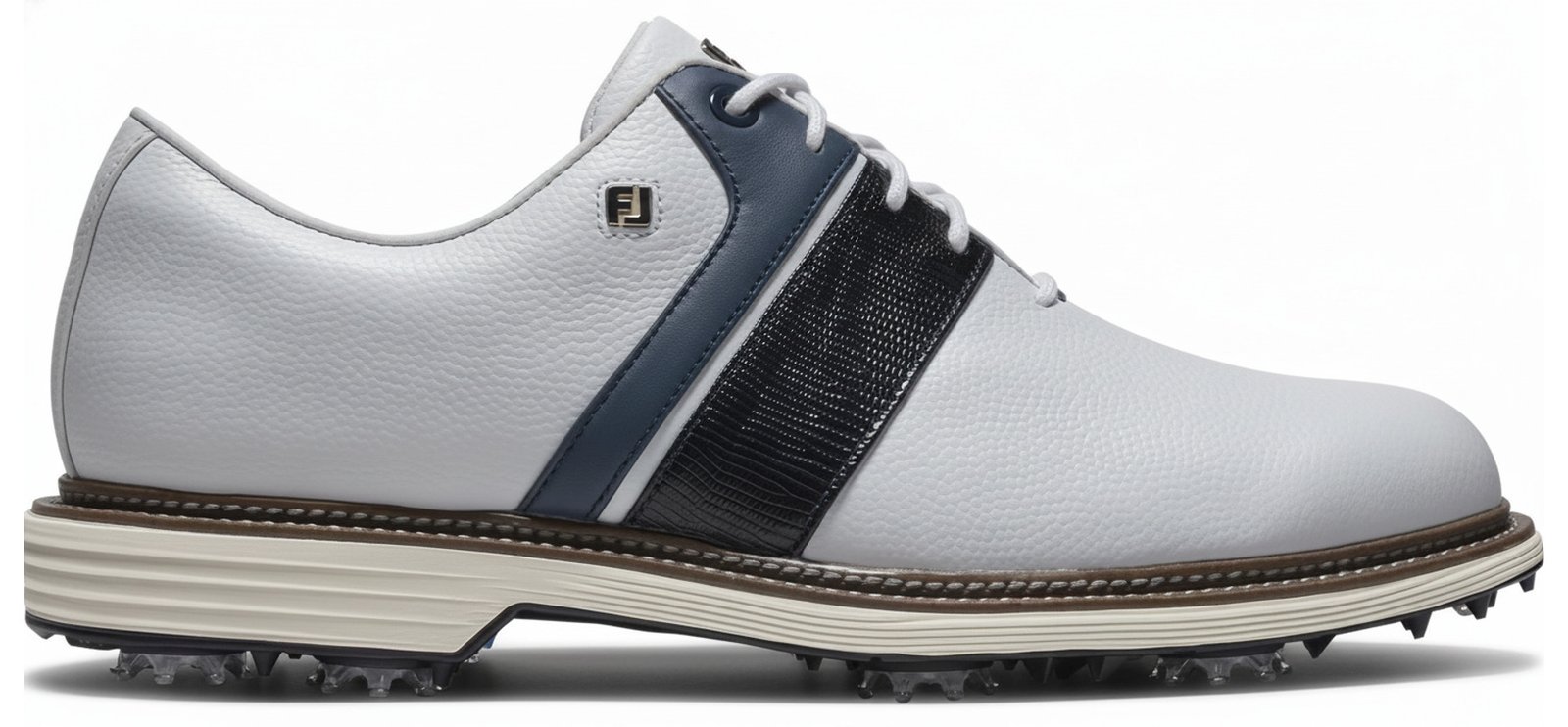 FootJoy Premiere Series Packard męskie buty golfowe, biało/granatowe