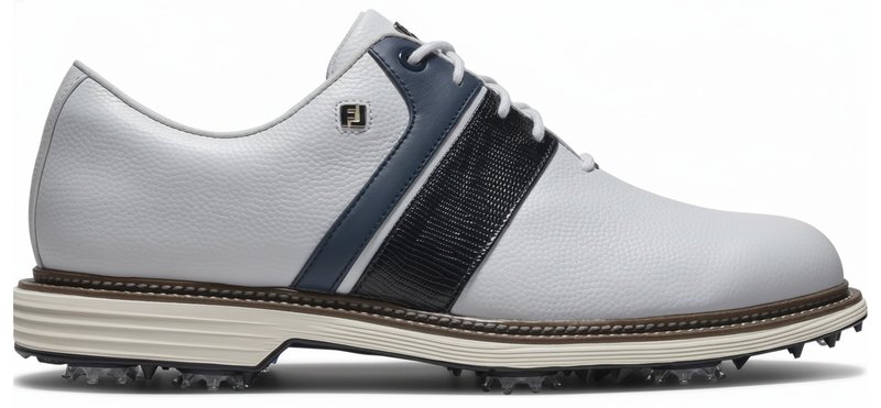 FootJoy Premiere Series Packard męskie buty golfowe, biało/granatowe